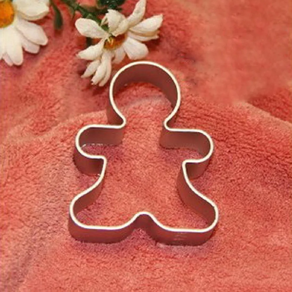 

Christmas Cookie Cutter Tools Aluminium Alloy Snowman Men Shaped Ustensiles Patisserie Mold Kitchen Decorating Tools baking