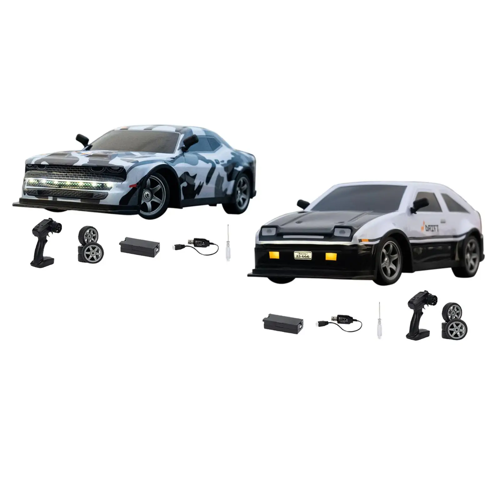 1/16 RC Drift Car 4WD Классический автомобиль Игрушечный для подарков на день рождения и