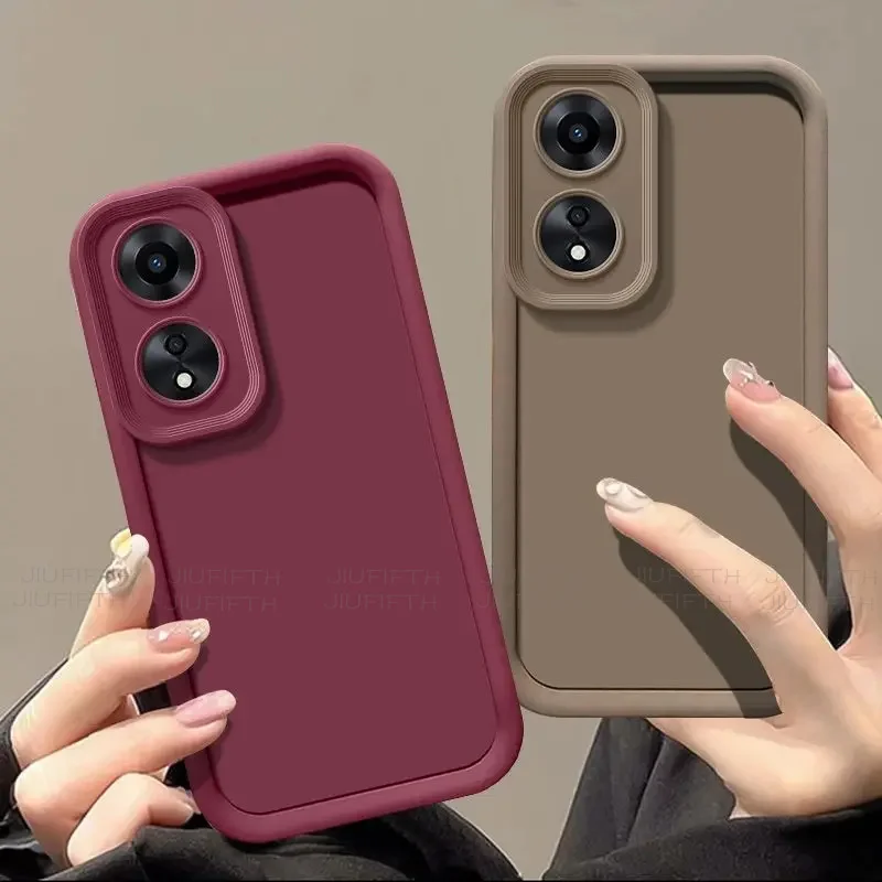 A 78 для OPPO A78 5G Чехол Appo Orrs Opo A58 X 4G A1X A2X A58X A18 A38 Полный пакет телефона Матовый мягкий