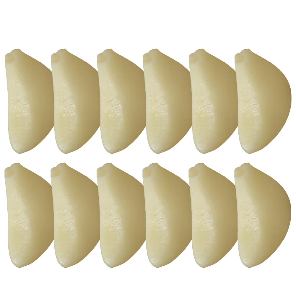 

Garlic Vegetable Cloves Realistic Decor Fake Model Artificial Simulation Strings Flakes Simulated White Photography Props