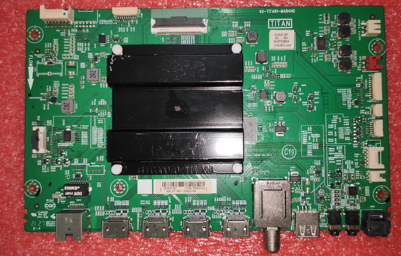 Материнская плата 40-TITAN1-MAB4HG DHR21167 M8-DTITAN1-MA200A TV протестирована хорошо