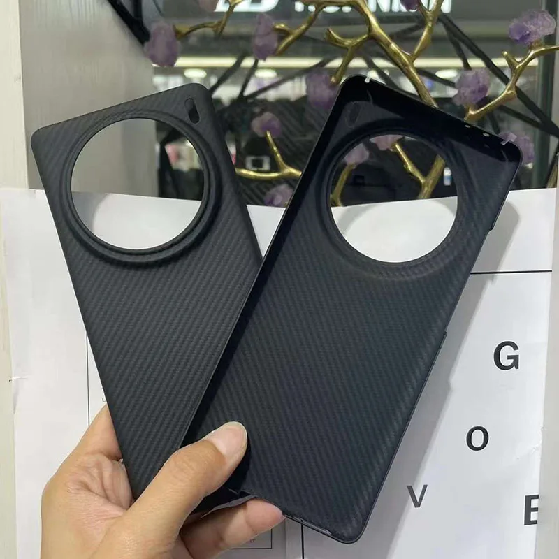 Чехол для VIVO X100 Pro и X100S Magsafe Strength Магнитный настоящий углеродное волокно