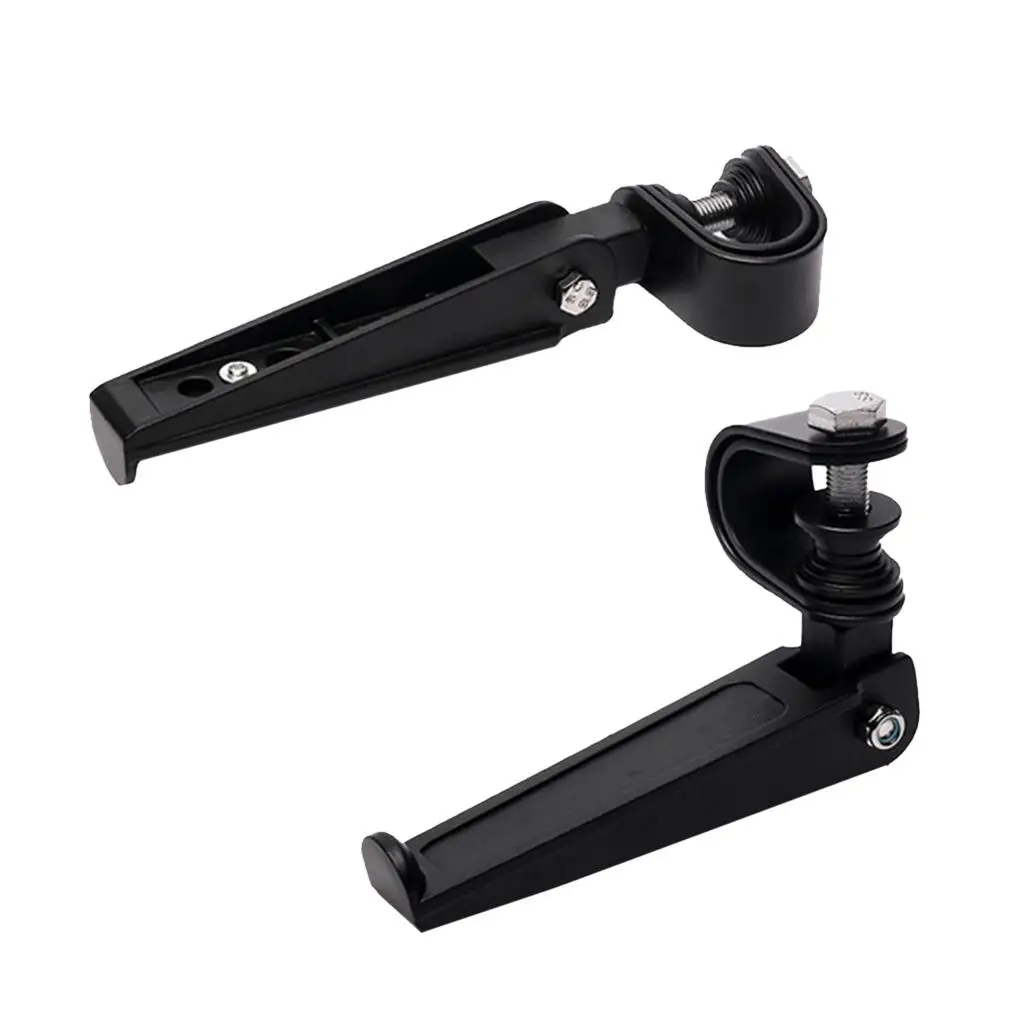 Dolity пара алюминиевый черный универсальный мотоциклетный задний пассажирский