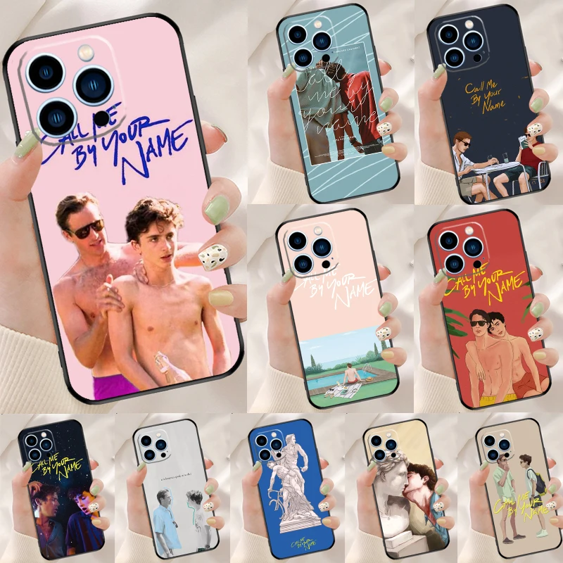Чехол Зов меня своим именем для iPhone 16 15 Pro Max 11 12 13 Mini 14 Plus XR 16e задняя крышка