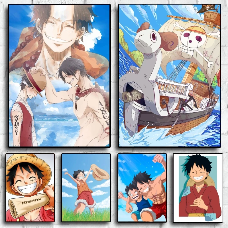 

Japanese Classic Anime Prints and Prints Children's Bedroom Decor Wall Decoration Cartoon Character Picture Friends Gifts