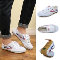sports shoes men martial arts sports track and field training sports soft bottom comfortable white canvas women shoes plus size