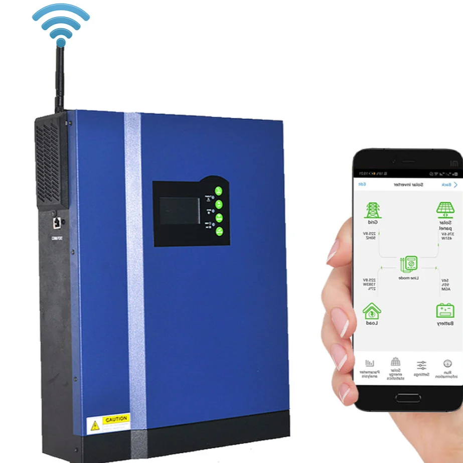 

Cheap price 24V 48V 2kw 3kw 5kw Off-grid Hybrid MPPT solar inverter