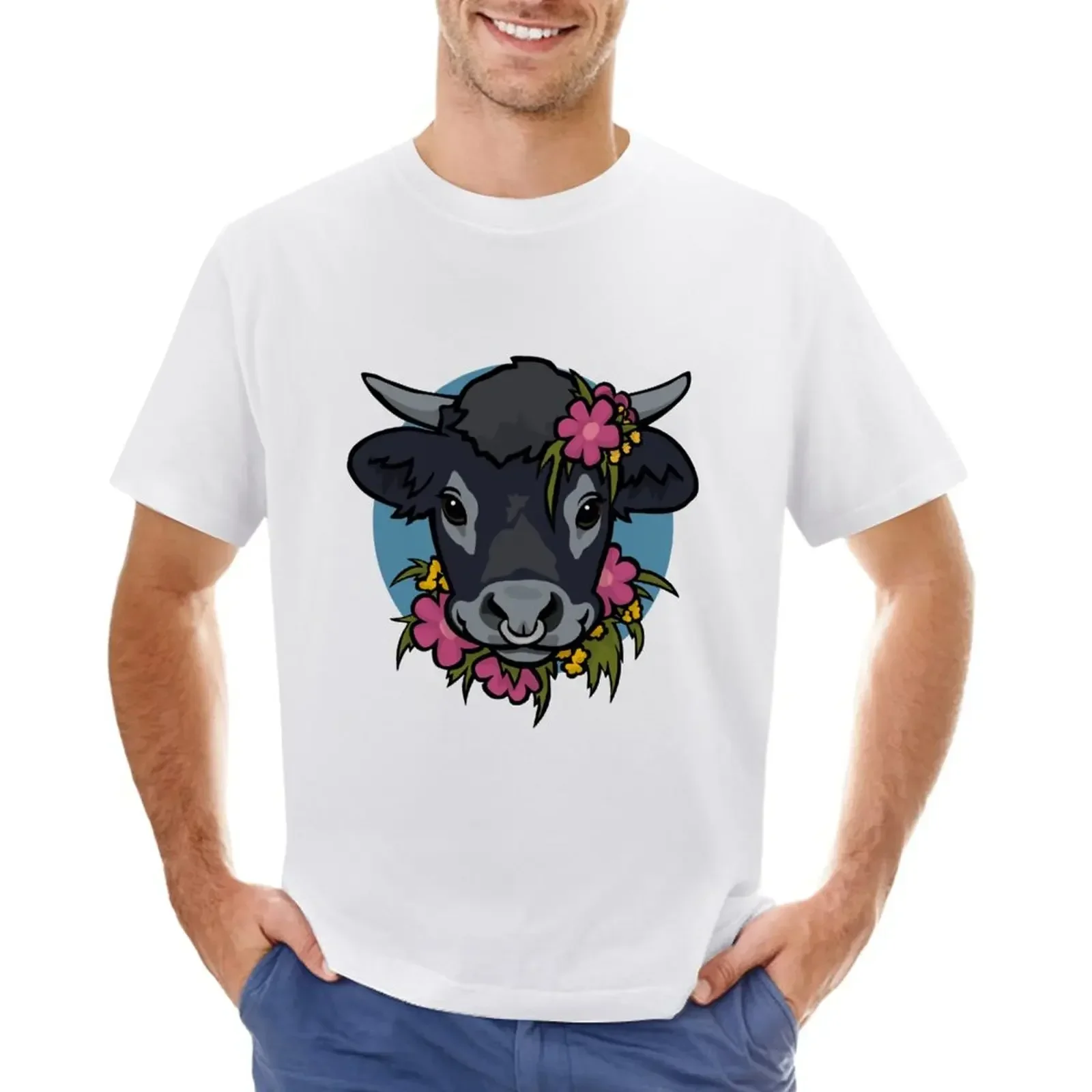 Ferdinand the Bull T-Shirt Aesthetic clothing hippie clothes sports fans kawaii plain white t shirts men