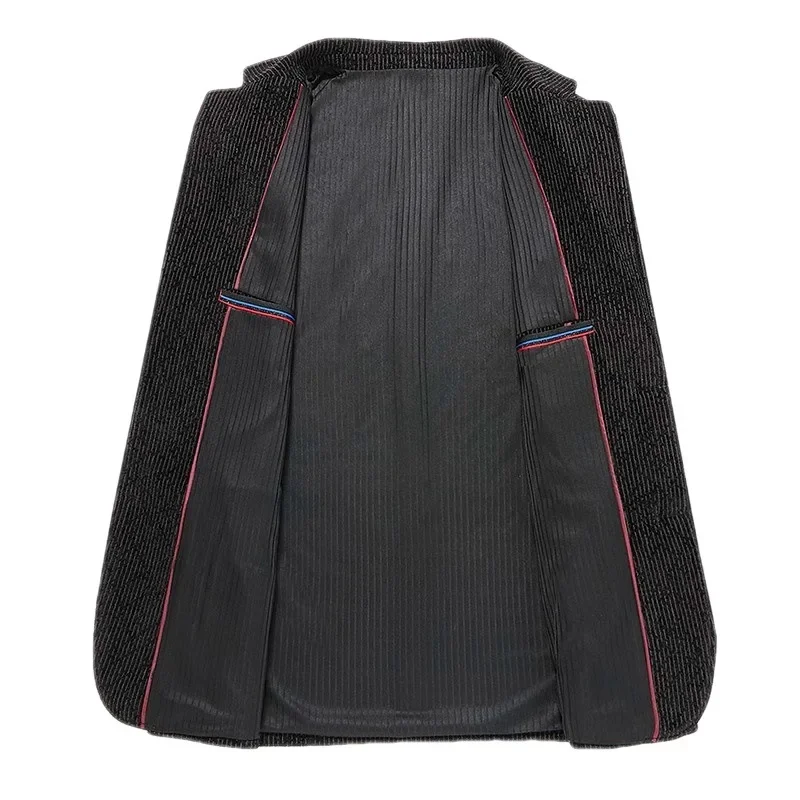 Костюм для отдыха пальто мужчин весенне-осенний толстый деловой шерстяной