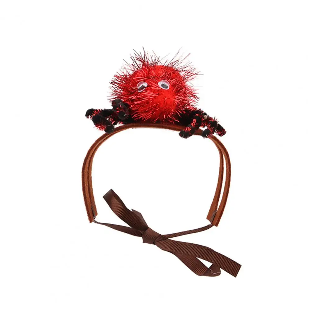 Головной убор для домашних животных на Хэллоуин регулируемая повязка волос в