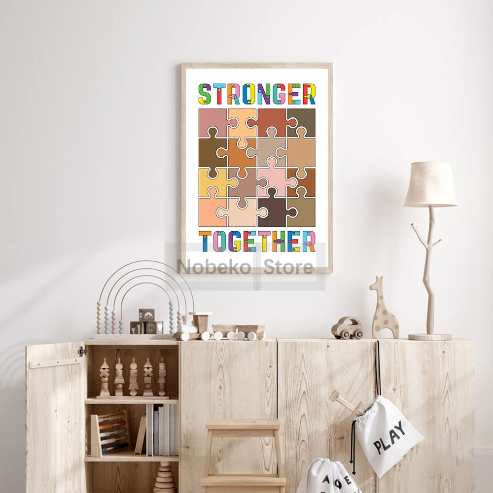 Плакат на холсте с изображением разнообразных образовательных целей