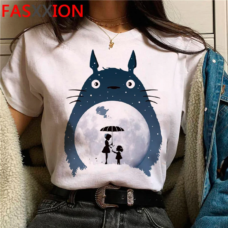 

Топ Totoro Studio ghiвеликолепный женский аниме футболка y2k одежда для девушек