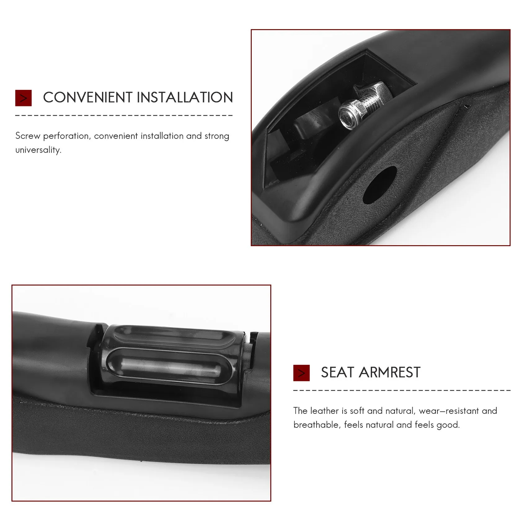 Универсальный Регулируемый автомобильный подлокотник для сиденья карманная