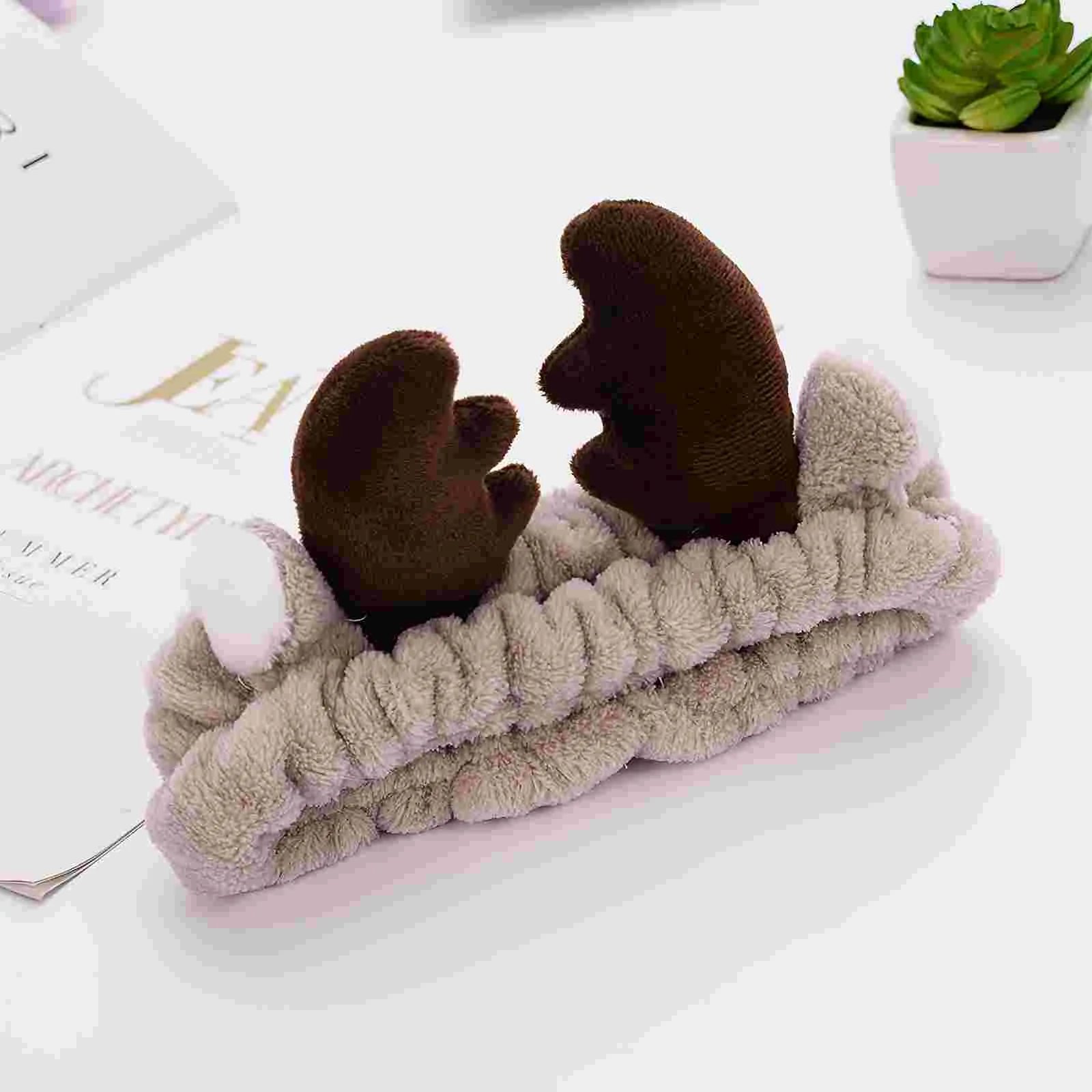 

3 Pcs Accessories Spa Headbands Women Turban Rabbit Ear Make Hair Makeup Washing Face