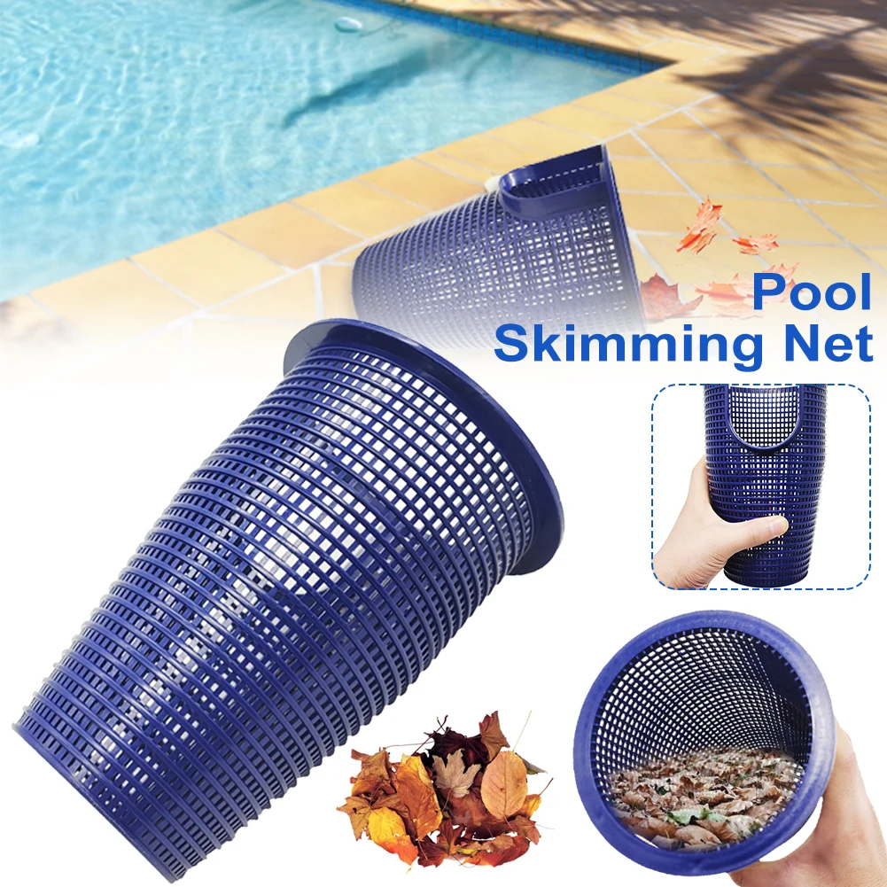 

Swimming Pool Plastic Skimmer Replacement Basket 14.5×20cm Skim Remove Leaves Bugs Debris Filter Baskets Pool Supply Hot Sale