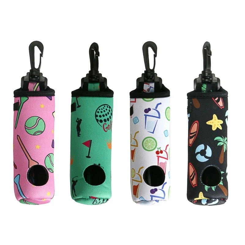 

448D Golf Ball Waist Bag Portable Golf Ball Bag Holder Storage Bag Small