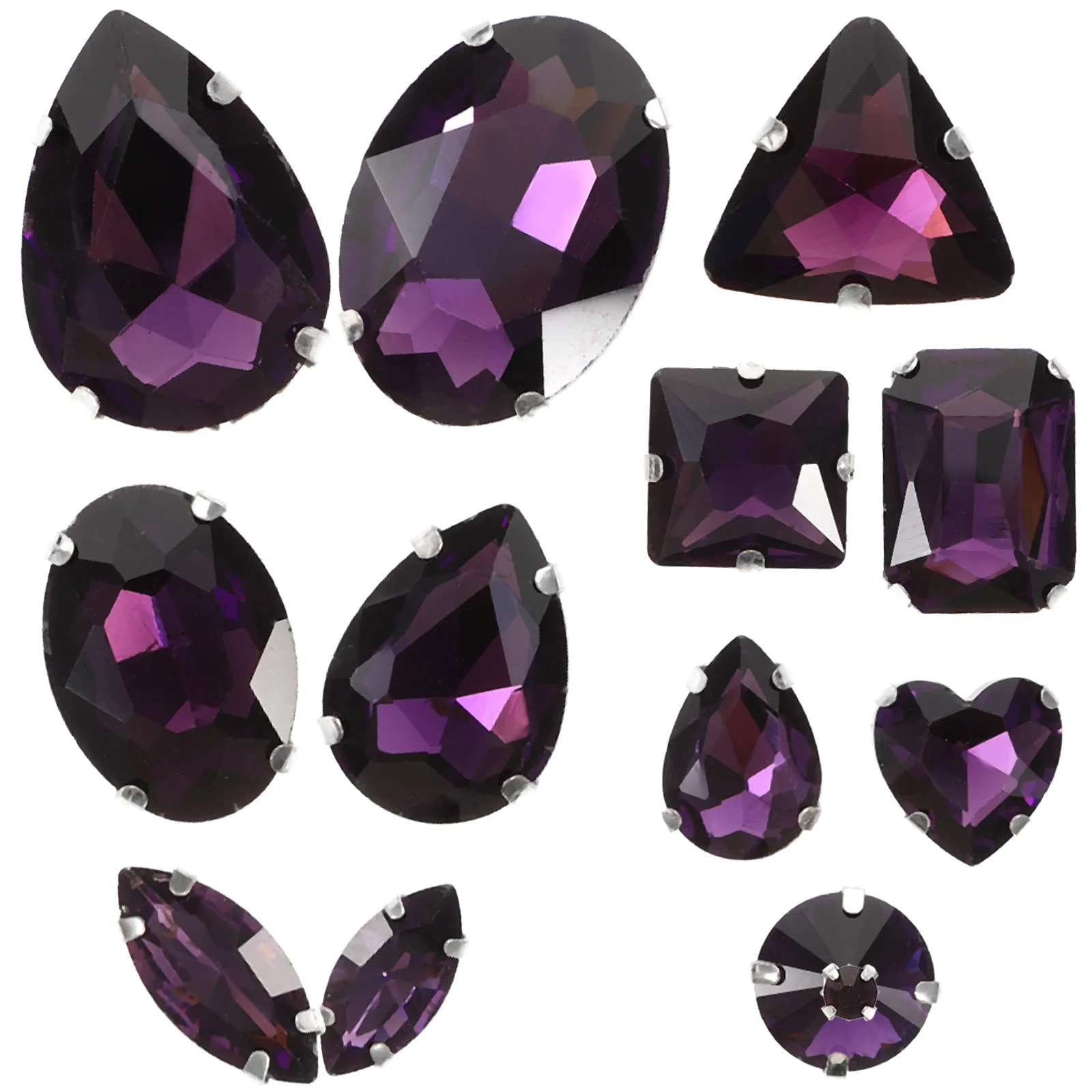 

Rhinestones Sew Flatback Sewing Clothes Crystal Rhinestone Patch Jewels Jewelry Claw Accessories Diy Beads Loose Acrylic