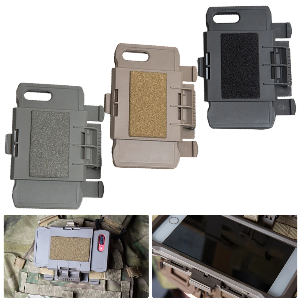 

FMA Ip 7/8 Plus Mobile Phone Pouch TB1320 For Molle Vest System Chest-Mounted Mobile Phone Shell For IP 7Plus / 8Plus