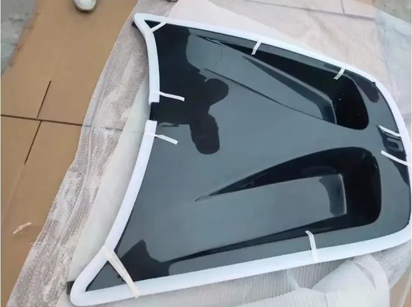 Передний бампер из углеродного волокна капот двигателя вентиляционная крышка