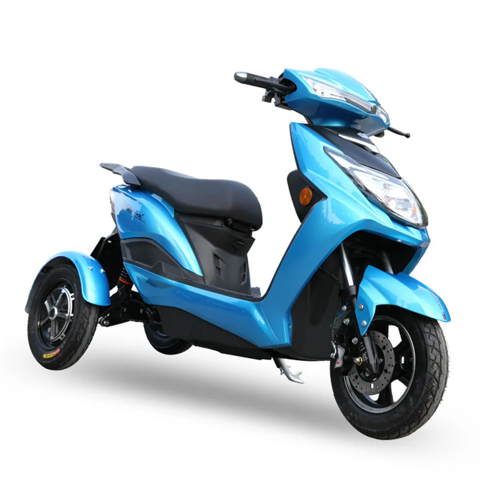 

Electro-Tricycle Front And Rear Three Disc Brakes Electric Vehicle Household Rear Double Drive One-Button Startup Electromobile