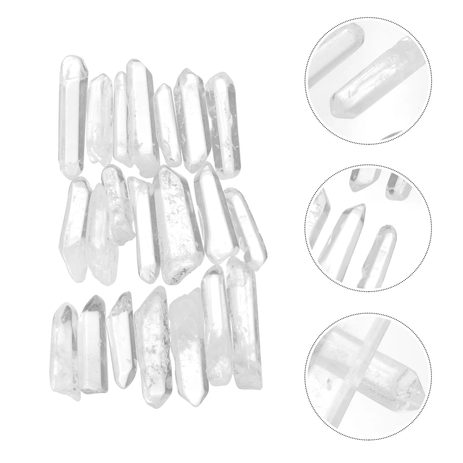 

200 G Natural Stones Decorative Stones Desktop Decor Crystals Bulk Table Topper DIY Crystal Stone Material Natural Crystals