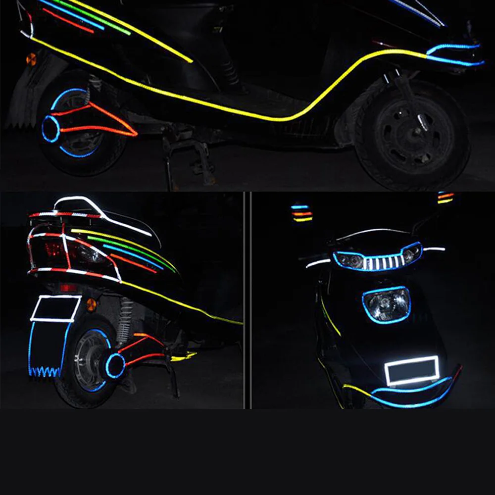 

5M Reflective Stickers Useful Vinyl Body Car DIY Decals Glow Strip Parts