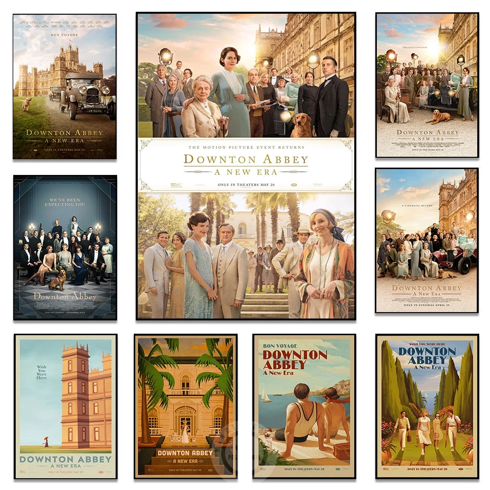 

Художественный постер Downton Abbey 2 «Новая Эра», печатный плакат на холсте для украшения дома, гостиной