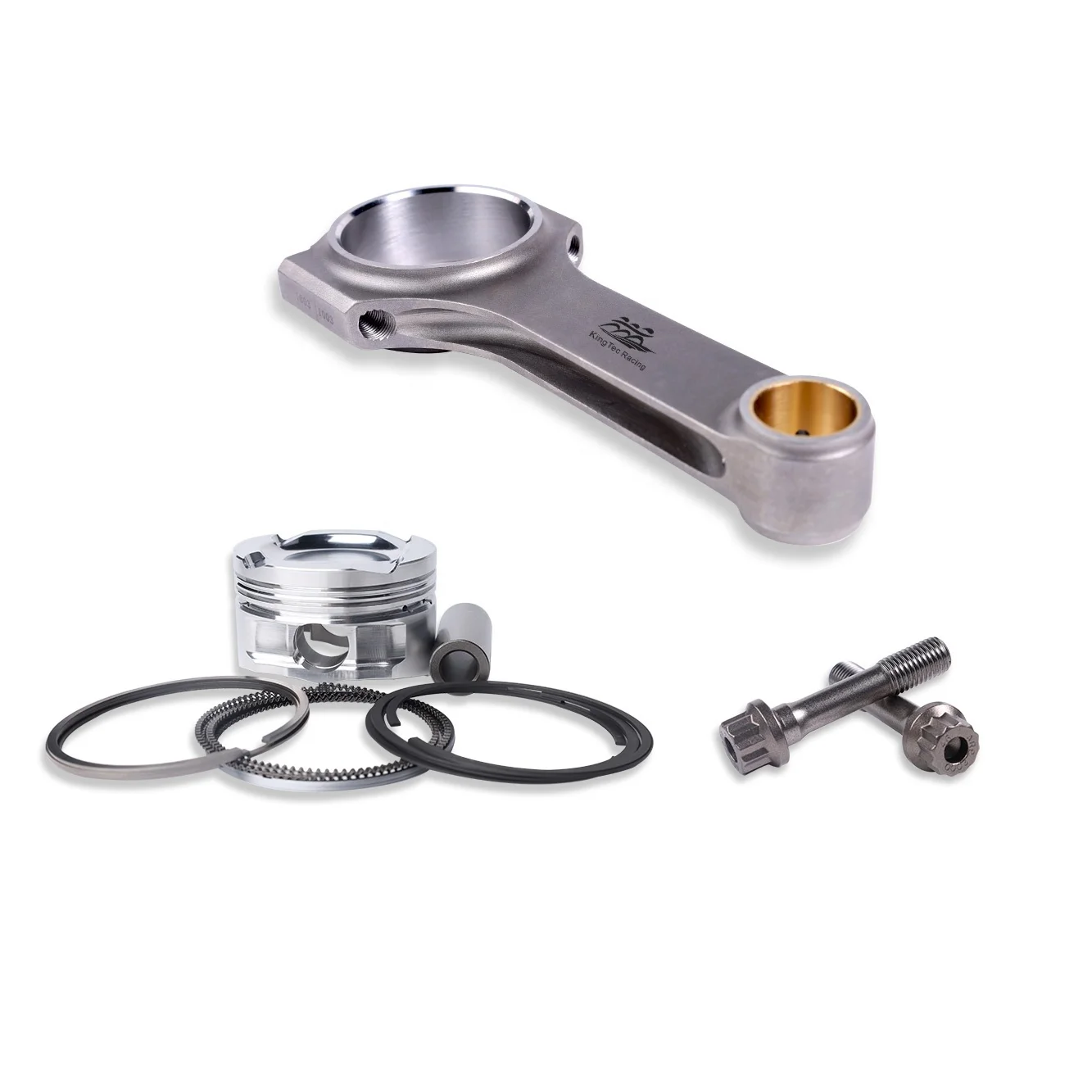 6a13 Forged Pistons And Rods Kit For Mitsubishi Galant V6 6a13tt Engine Parte