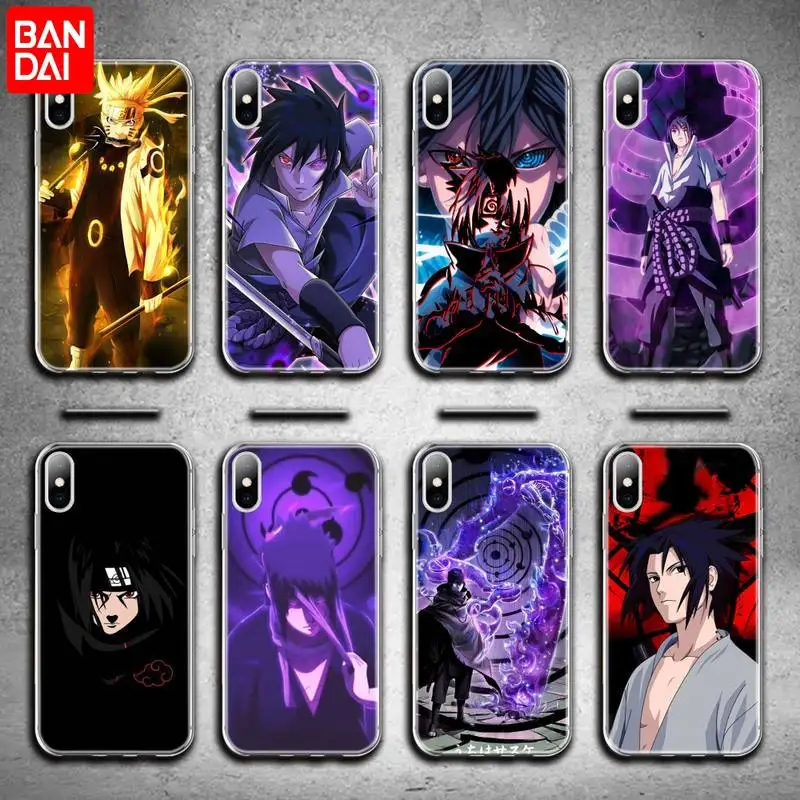 

Uchiha Sasuke Naruto Phone Case For iphone 13 12 11 Pro Max Mini XS Max 8 7 Plus X SE 2020 XR Silicone Soft cover
