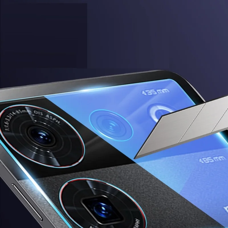 Фото Для ZTE nubia Z70S Ultra камера безель крышка против царапин закаленное стекло прозрачная пленка Har тонкая полая защитная крышка для объектива наклейка №2