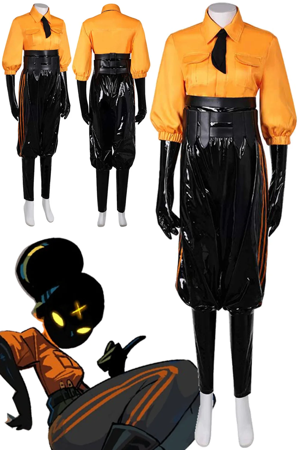 Haze Косплей Игра Deadlock Костюм Fantasia Dress Up Аниме Наряды Женская Маскировка Пояс