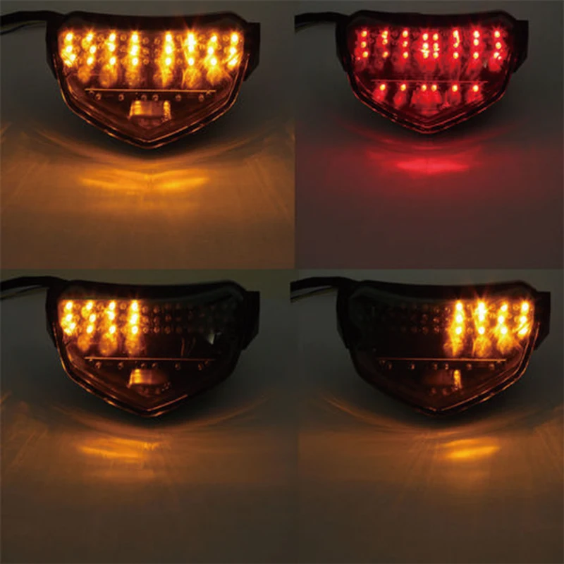 Светодиодный задний фонарь светильник стоп-сигналы поворота встроенный ясно для