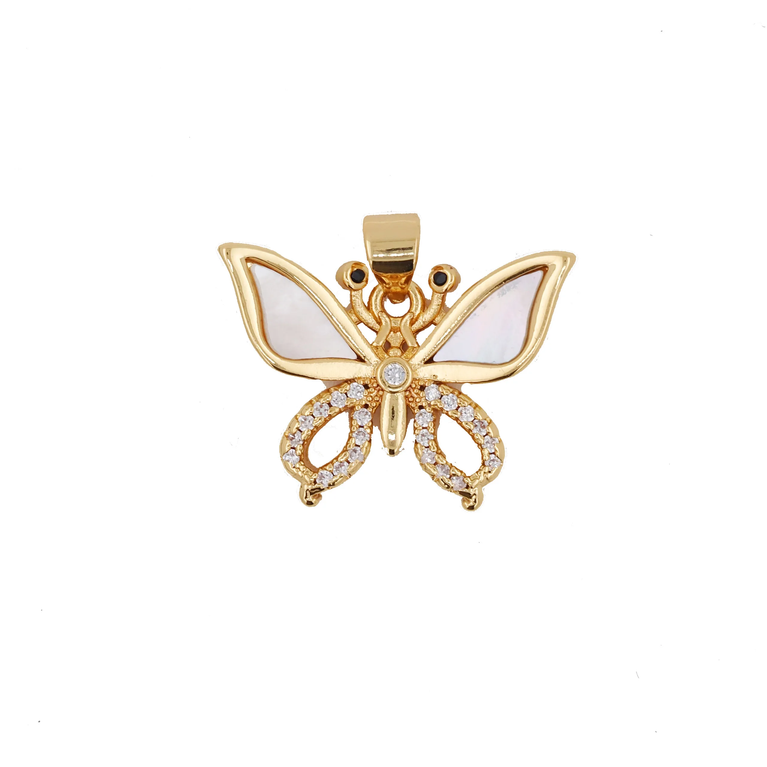 Minimalist Dainty Butterfly Necklace18K Gold Plated Butterfly Necklace Mother's Day Gift Modern Romantic Cute Animals Jewelry