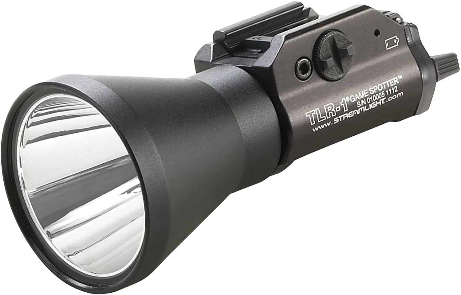 

69227 TLR-1 150-Lumen Game Spotter and Hunting Weapon Light with Green LED and Rail Locating Keys for 1913 Picatinny Rails, Blac