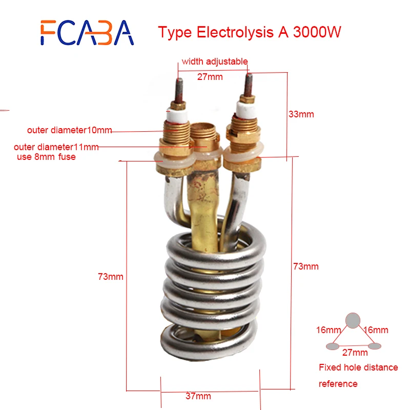 

Электрический нагревательный элемент FCABA 220В 3000Вт