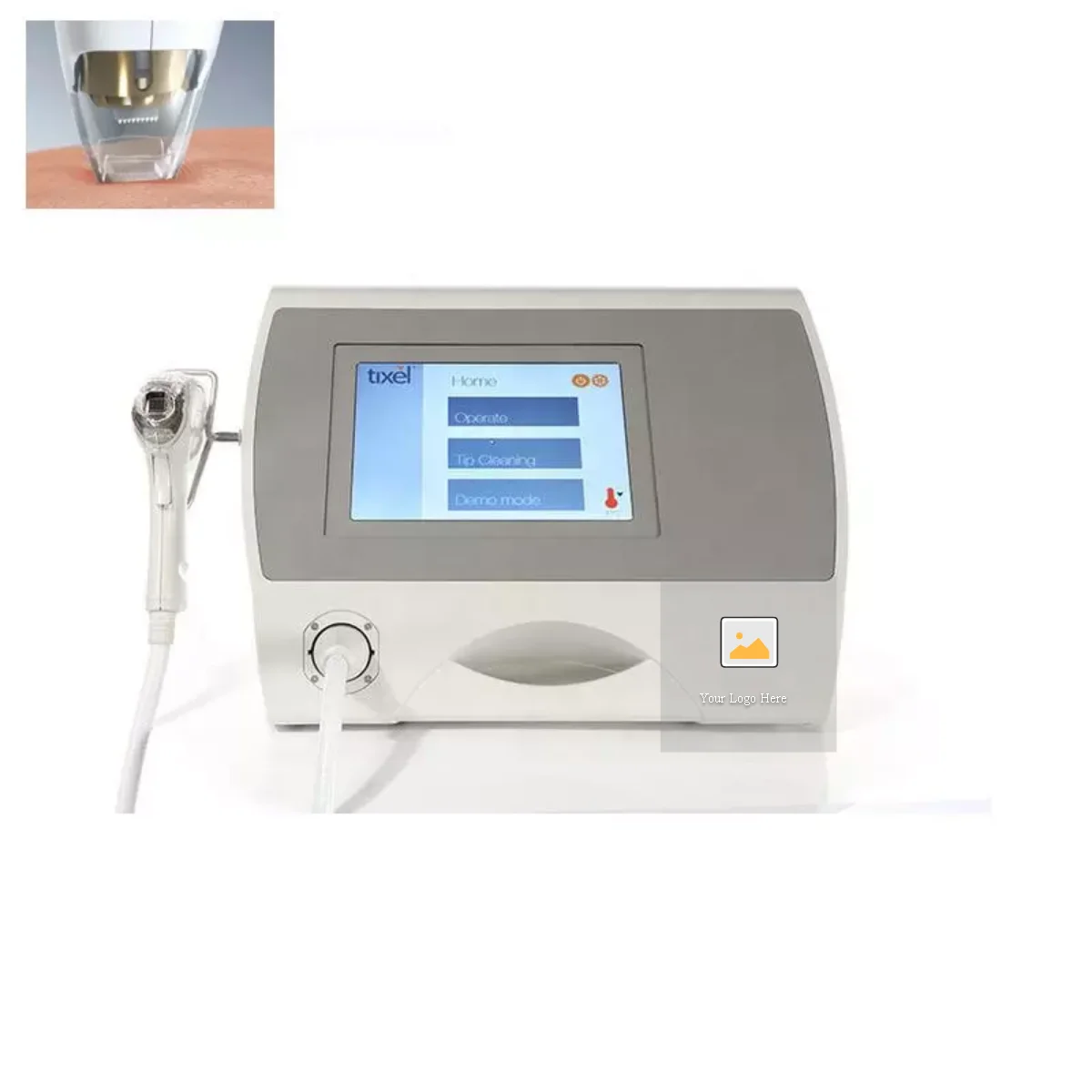 

RF Thermal Wrinkles Fine Lines Removal Machine Skin Discoloration Sun Damaged Skin Heat Therapy NovoxeI TixeI Beauty Equipment