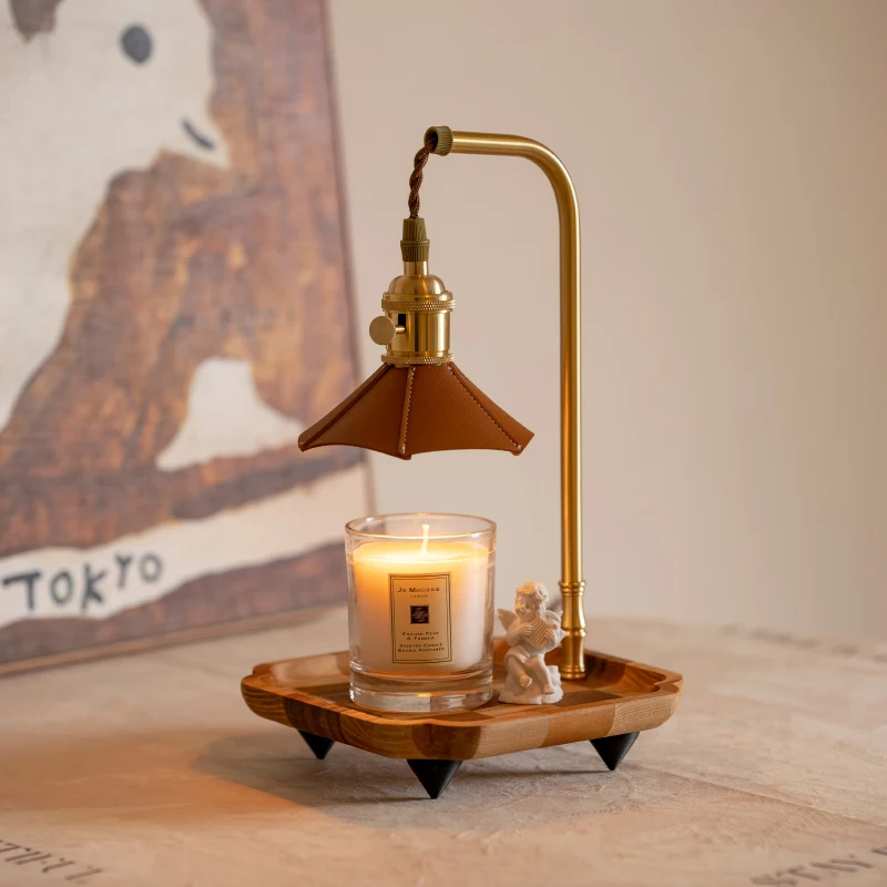 S Figurines No Fire Sleep Birthday Gift Leather Shade Desk Decoration