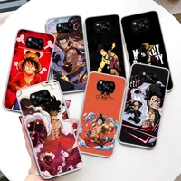 luffy one piece fashion anime coque phone case for xiaomi mi 11 lite 11i 11t 10t 9t 12 pro 10 9 8 12x 6x 5x ultra soft cover she