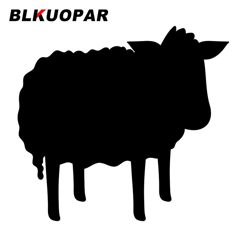 Фото BLKUOPAR наклейки на автомобиль с изображением иконы овец модные аниме наклейки креативные устойчивые к царапинам наклейки на холодильник шле... №1