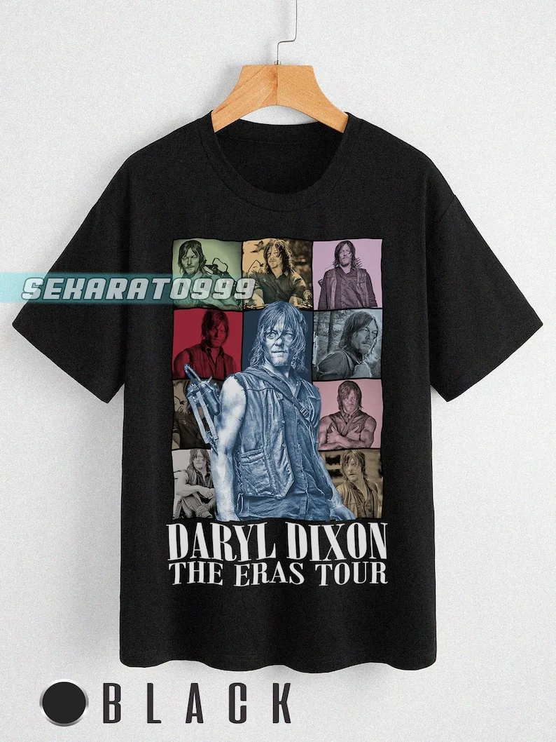 Футболка Daryl Dixon The Eras рубашка унисекс подарок для фанатов WN10