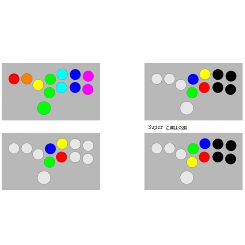 Контроллер игровой клавиатуры Hitbox без джойстика обеспечивающий точное