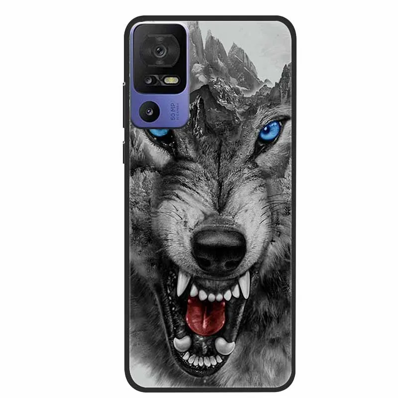 For TCL 40 SE Case 6.75" Cute Soft Silicone Protective Phone Back Cover for TCL 40SE Funda TPU TCL40 SE Shell TCL40SE Love Coque images - 6