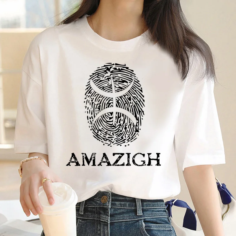 

Amazigh, дизайнерская летняя футболка, женская одежда в японском стиле y2k