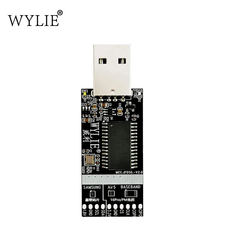 Фото Программатор чипов iPad WYLIE 2-го поколения для IP16PRO, 16PM/SAMSUNG/Air 5 всех моделей с функцией восстановления при неисправности зарядки Tyc, инструменты для ремонта №2