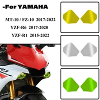 mtkracing for yamaha mt 10 fz 10 2017 2022 yzf r6 2017 2020 yzf r1 2015 2022 headlight protector cover screen lens 2013 2018
