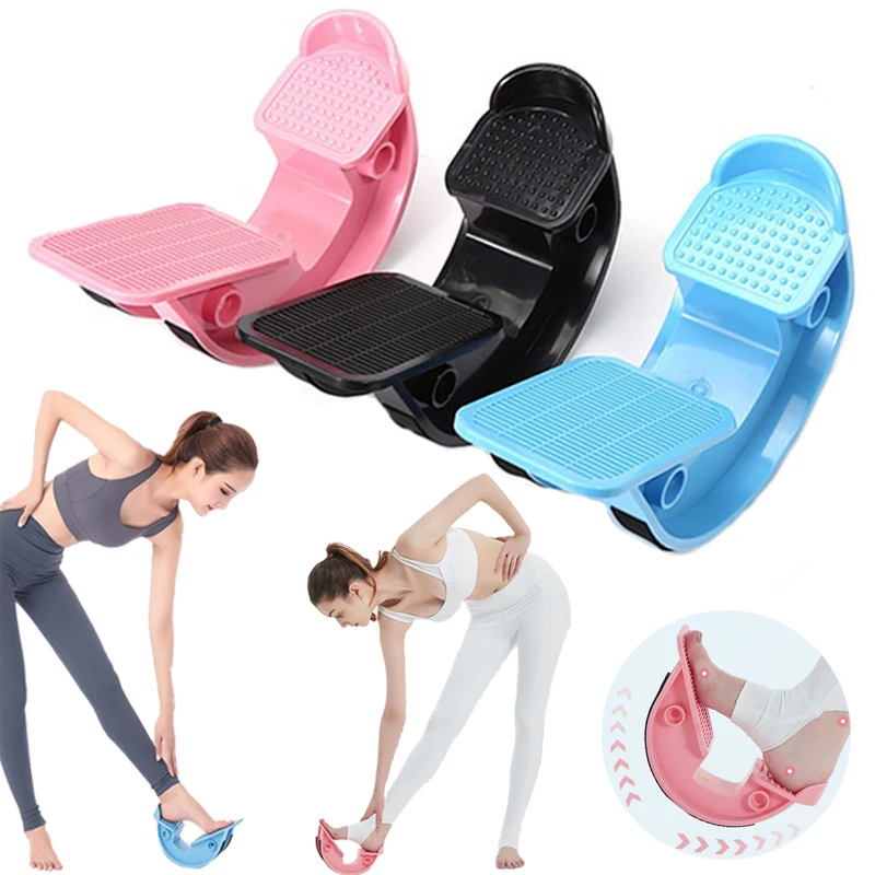 

Foot Stretcher Rocker Ankle Stretch Yoga Fitness Exercise Massage Auxiliary Board Stretching Calf Muscle Home Fitness Equipment