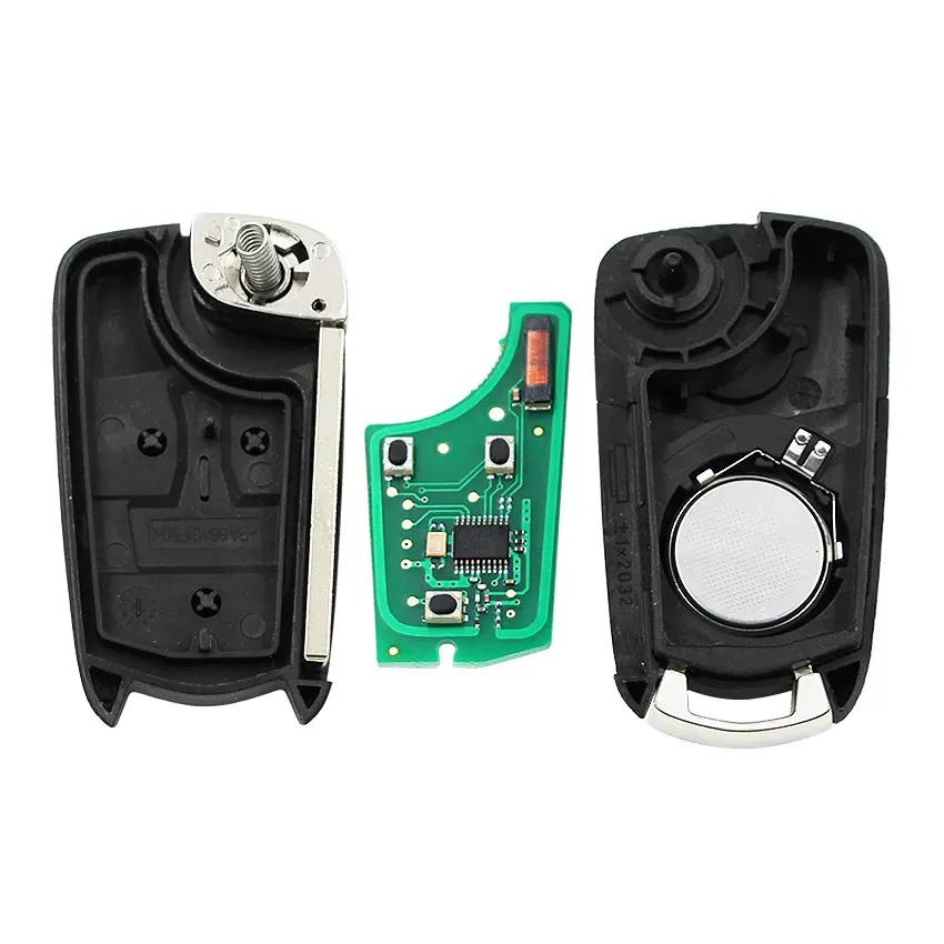 Полный дистанционный ключ для Vauxhall Opel Vectra C 2002-2008 складные автомобильные ключи 434