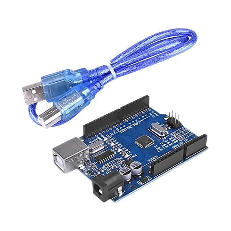 

Плата Atmega328p для UNO R3, с USB-кабелем для UNO R3 Mega 2560 Nano Robot для Arduino IDE AVR MCU учащихся K53