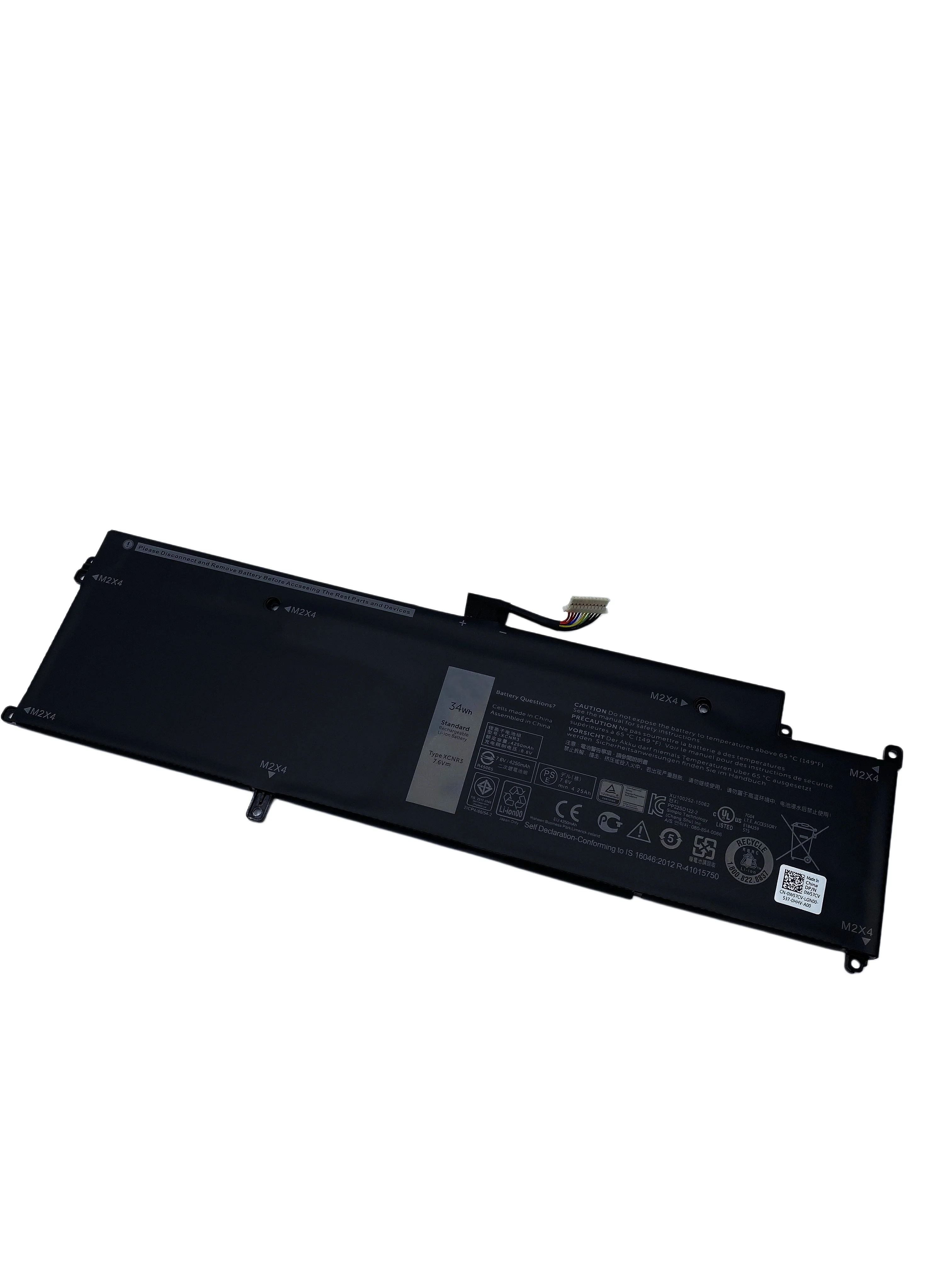 Фото Новый аккумулятор для ноутбука XCNR3 34Wh для Dell Latitude 13 7370 E7370 Ultrabook Series P63NY 0XCNR3 N3KPR 0G7X14 P67G WY7CG WV7CG 0WV7CG №2