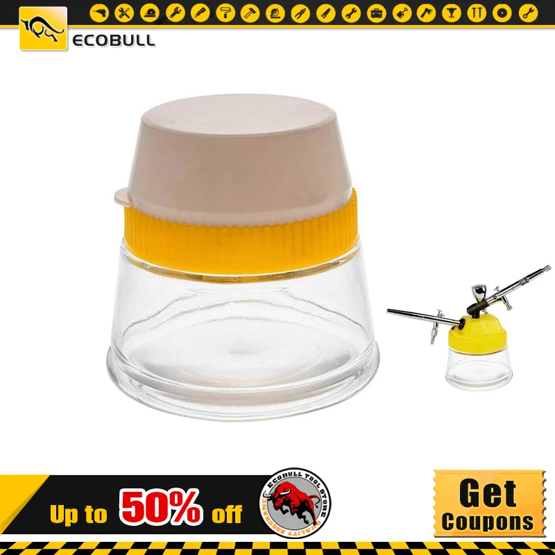 

Glass Cleaning Jug For Airbrushes High-quality Waste Collectors Professional Airbrush Cleaning Kits